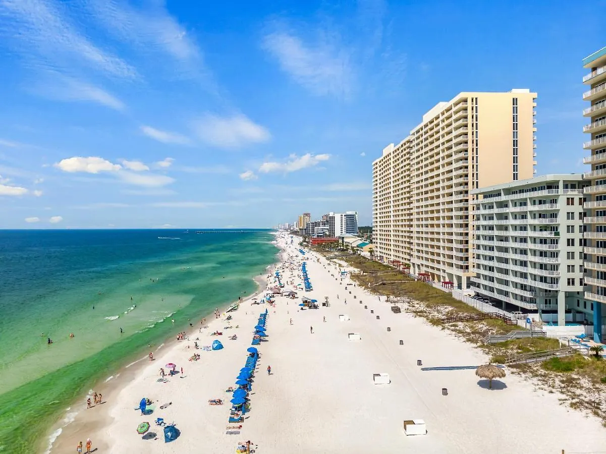Lägenhet Stunning 3Bd Beachfront Condo! Beach Chair Service Included! By Dolce Vita Getaways Pcb Panama City Beach